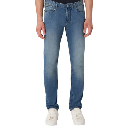 Emporio Armani Jeans Jeans Uomo 5 tasche slim fit Jeans chiaro P25 - EMPORIO ARMANIEM000121AF14121 - MB003 - 29 - Francavilla Moda